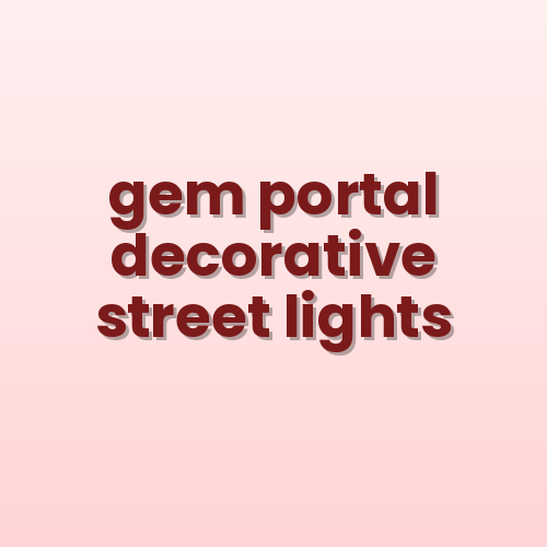 GeM Portal for Decorative Street Lights — How Government Buyers and Contractors Can Use It