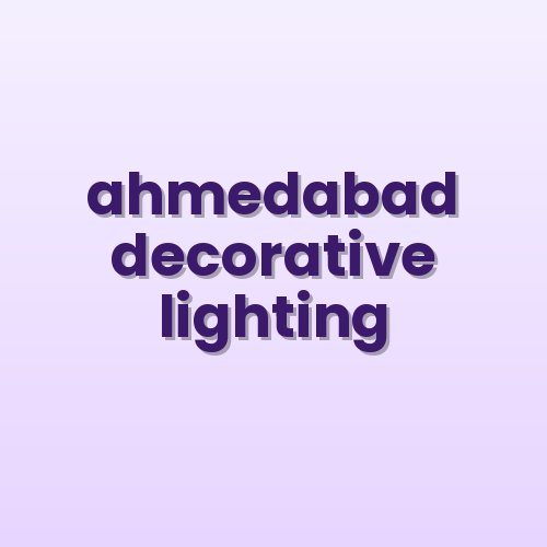 Decorative street light Ahmedabad