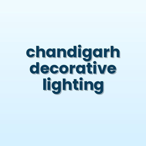 Decorative street light Chandigarh