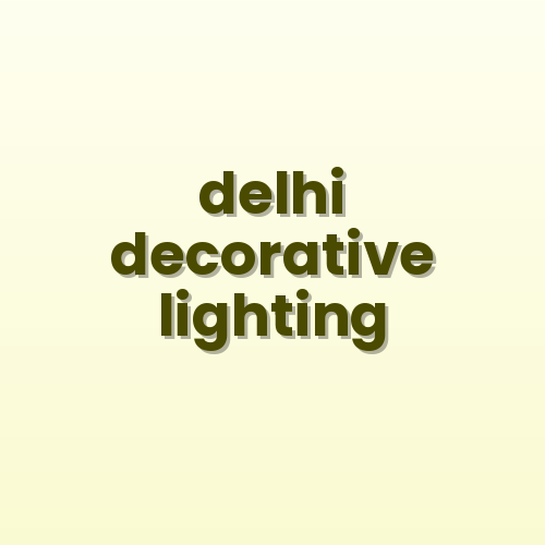 Decorative street light New Delhi
