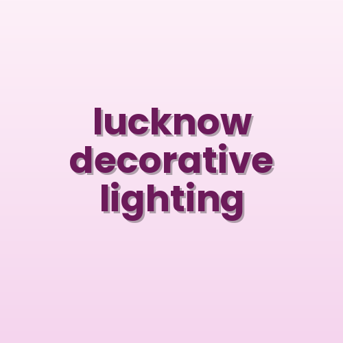 Decorative street light Lucknow
