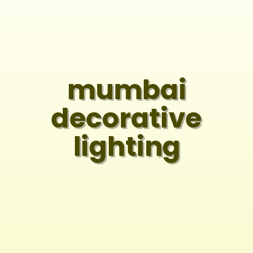 Decorative street light Mumbai
