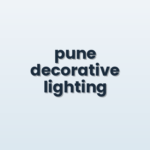 Decorative street light Pune