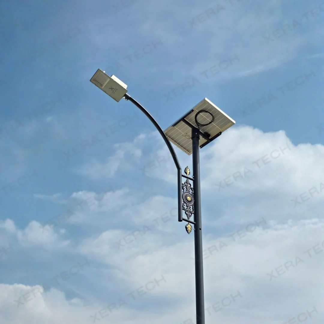 Solar Decorative Installations — Decorative street light installation photo 1 India