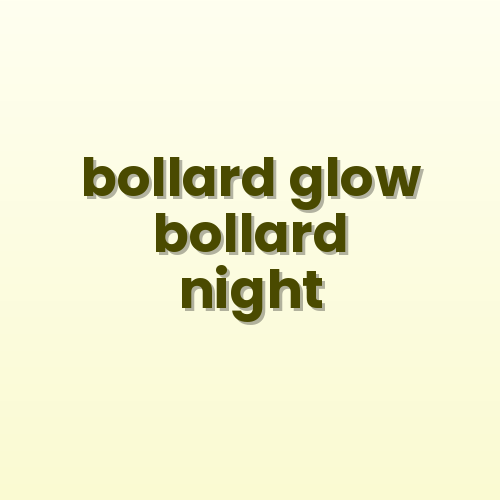 Glow Garden Bollard view 2