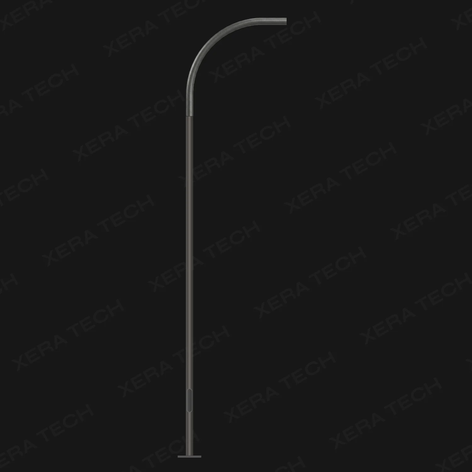 Modern Single Arm Decorative Street Light Pole - Decorative Street Light — main view - India
