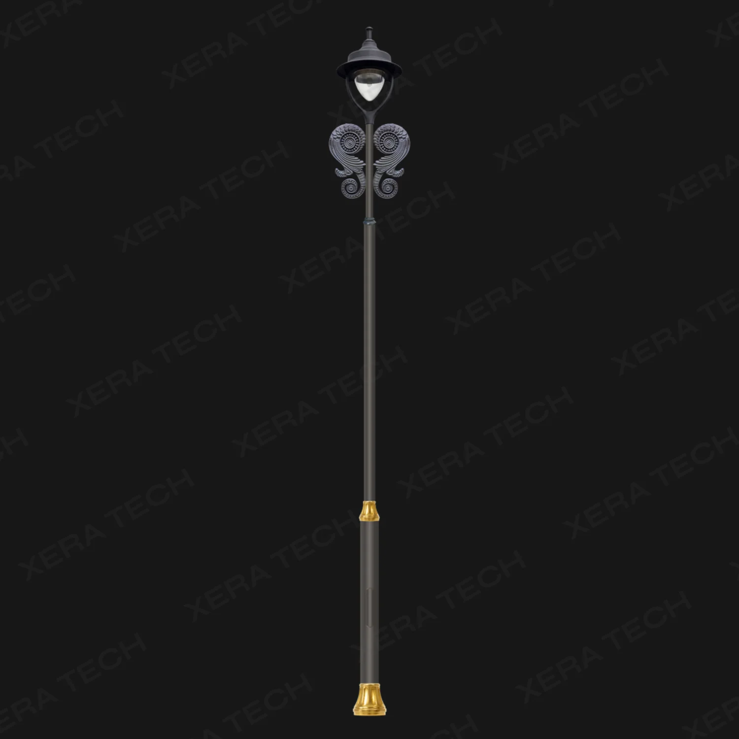 Post Top Decorative Street Light view 2