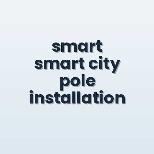Smart City Integrated Lighting Pole X1 view 3