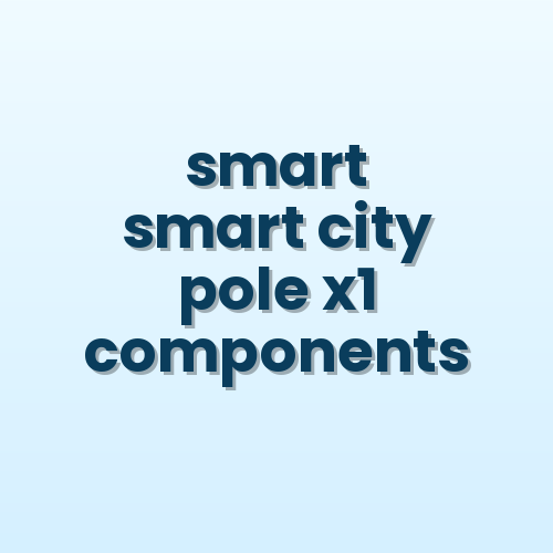 Smart City Integrated Lighting Pole X1 view 2