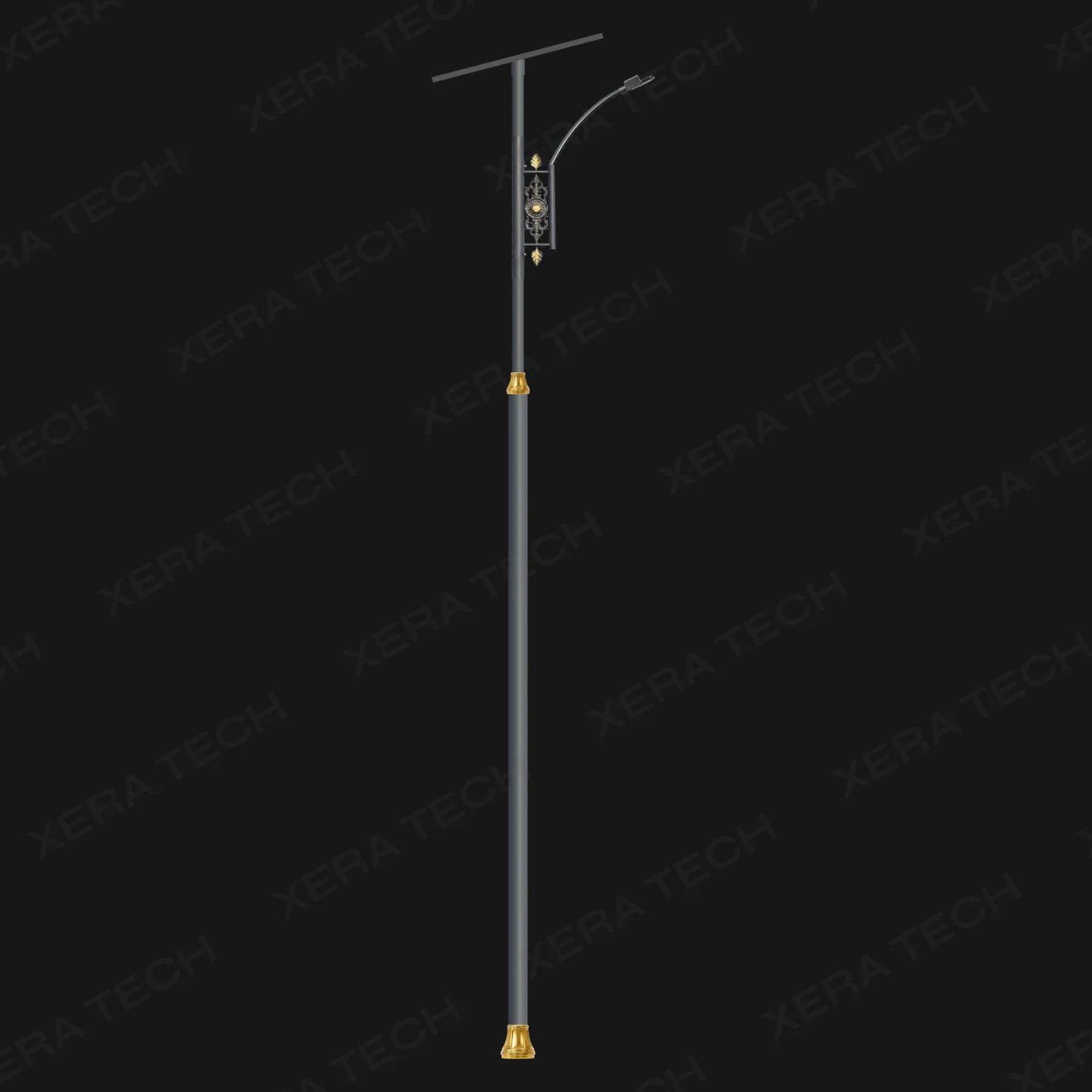 Solar Single Arm Decorative Street Light - Decorative Street Light - India