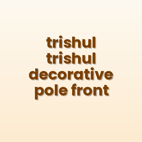 Trishul Decorative Street Light Pole - Decorative Street Light - India